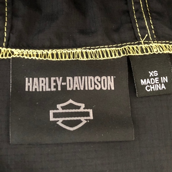 Harley Davidson, Bar & Shield, Packable, Anorack, Womens, Hooded Windbreaker, XS - Picture 13 of 16